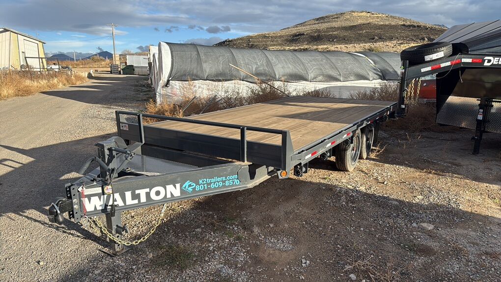 18' 17,000 Lb GVWR Flatbed Trailer