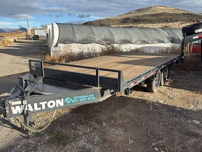 18' 17,000 Lb GVWR Flatbed Trailer