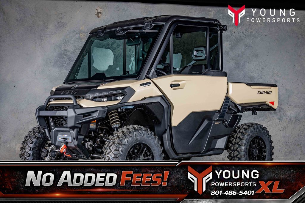 2026 Can-Am® Defender Limited HD11 Desert Tan & Carbon Black