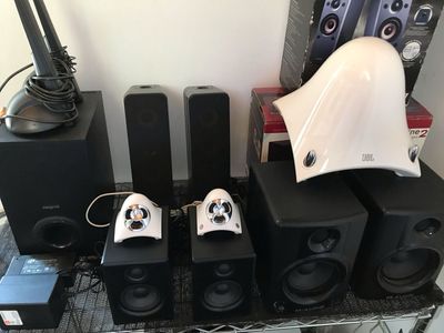 M-Audio AV40 Studio Monitors Creative, Audio Engine, JBL Computer Speakers