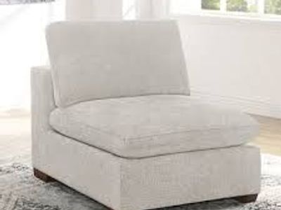 Thomasville Lowell Armless Chair, Light Gray 1783164 #105861