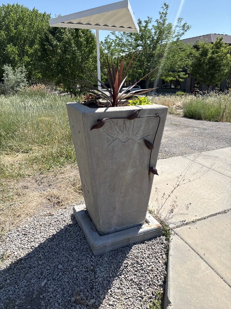 Custom Concrete Planters And Shades