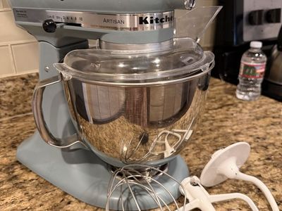 KitchenAid Artisan Series Stand Mixer - Ice Blue with Stainless Steel Bowl & Attachments