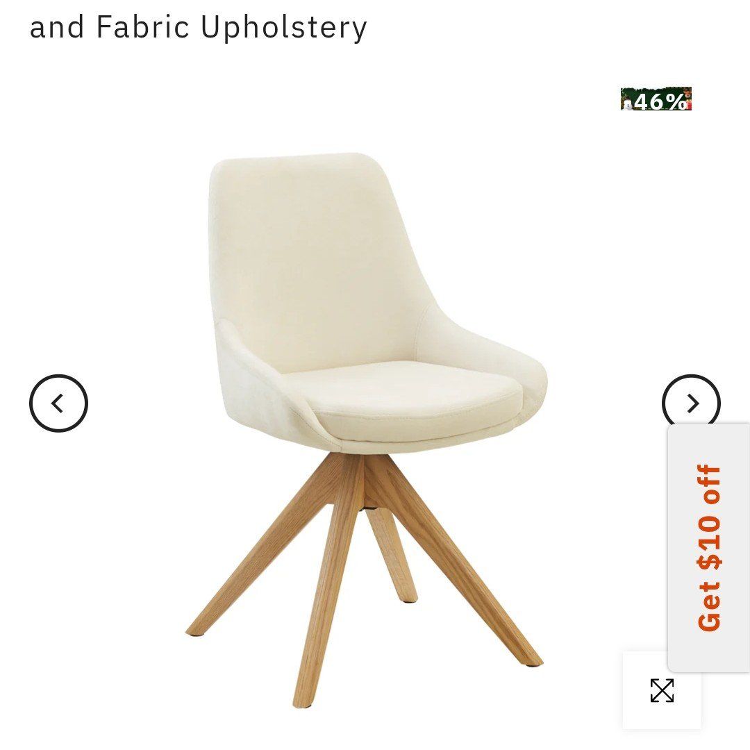 Swivel armless art office chair