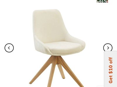 Swivel armless art office chair