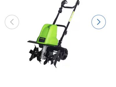 Brand new Greenworks electric cultivator/tiller