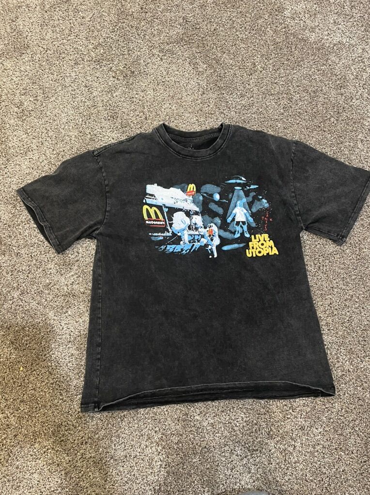 Travis Scott x Mcdonalds XL shirt