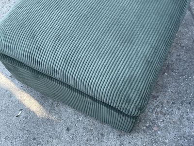 GREEN OTTOMAN