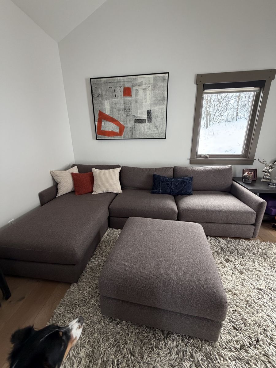 L shaped couch