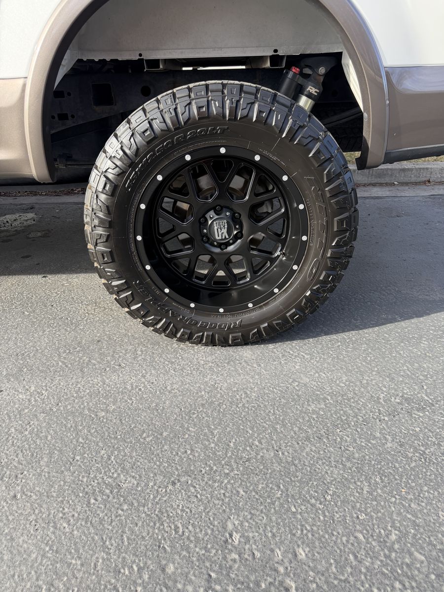 6x135 XD Wheels 35 Nitto Tires