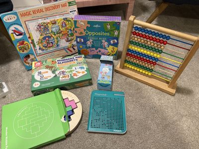 FREE - Ages 3-4 lot of toys