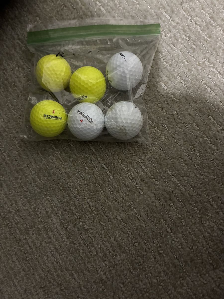 6 pinnacle golf balls