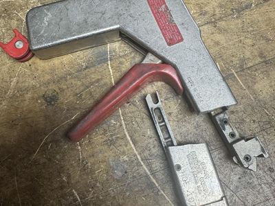 Panduit GS4H Cable Tie Installation Tool, Metal Cable Tie wrap tool and a MARK 7 Tyron