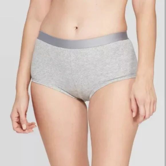 Women's Auden Cotton Ribbed Boyshort Panty #88860
