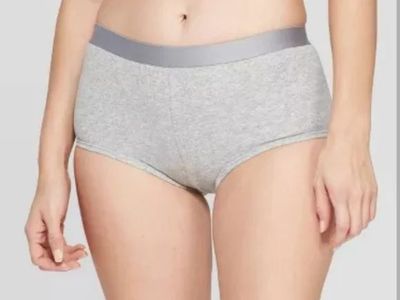 Women's Auden Cotton Ribbed Boyshort Panty #88860