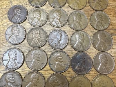 1918 - 1958 Wheat Pennies