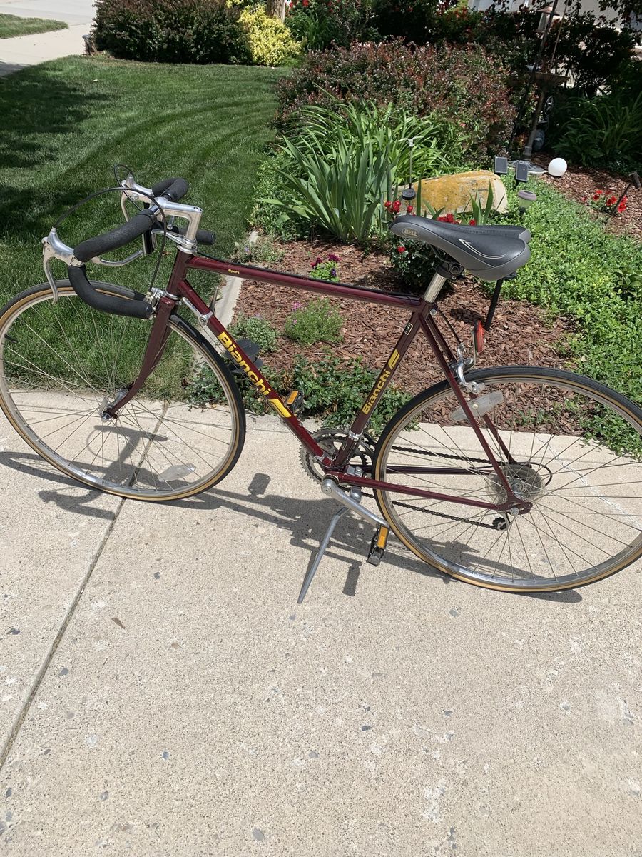1983 Bianchi Sport SX Road Bike 27” - Maroon, Vintage, Ready to Ride