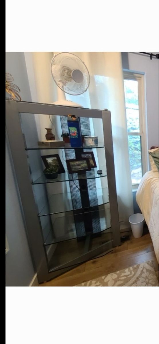 Glass Corner Display Shelf/Stand