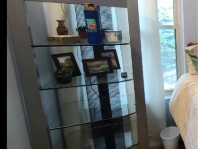 Glass Corner Display Shelf/Stand