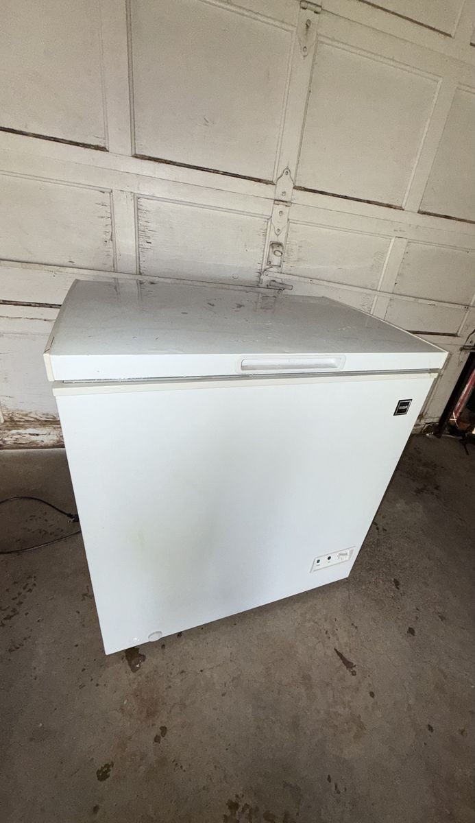 Chest Freezer In White