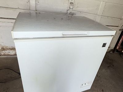 Chest Freezer In White