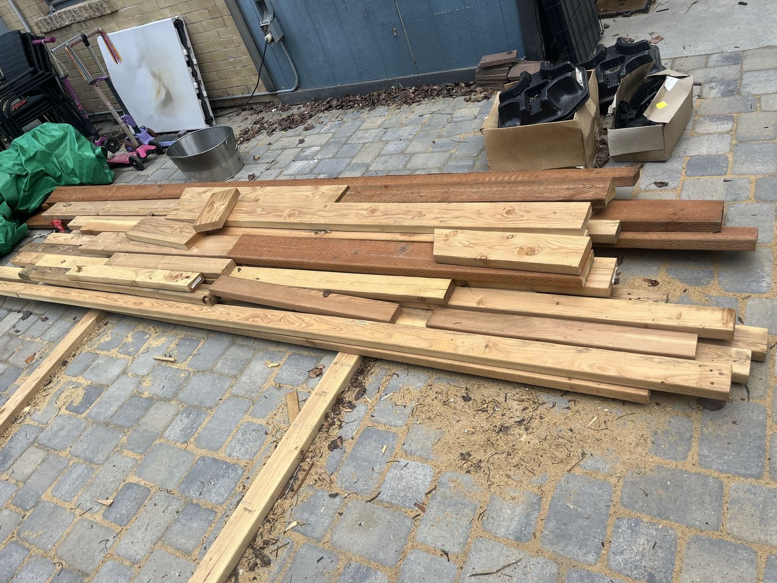 Quality unused lumber, 2x4, 2x6