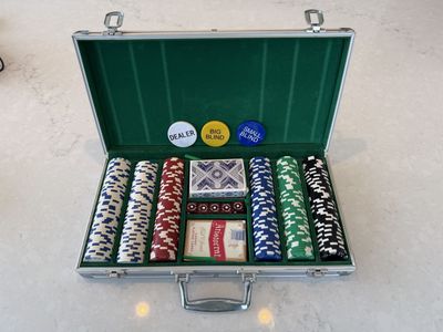 Casino Quality Clay Poker Chips (set of 300)