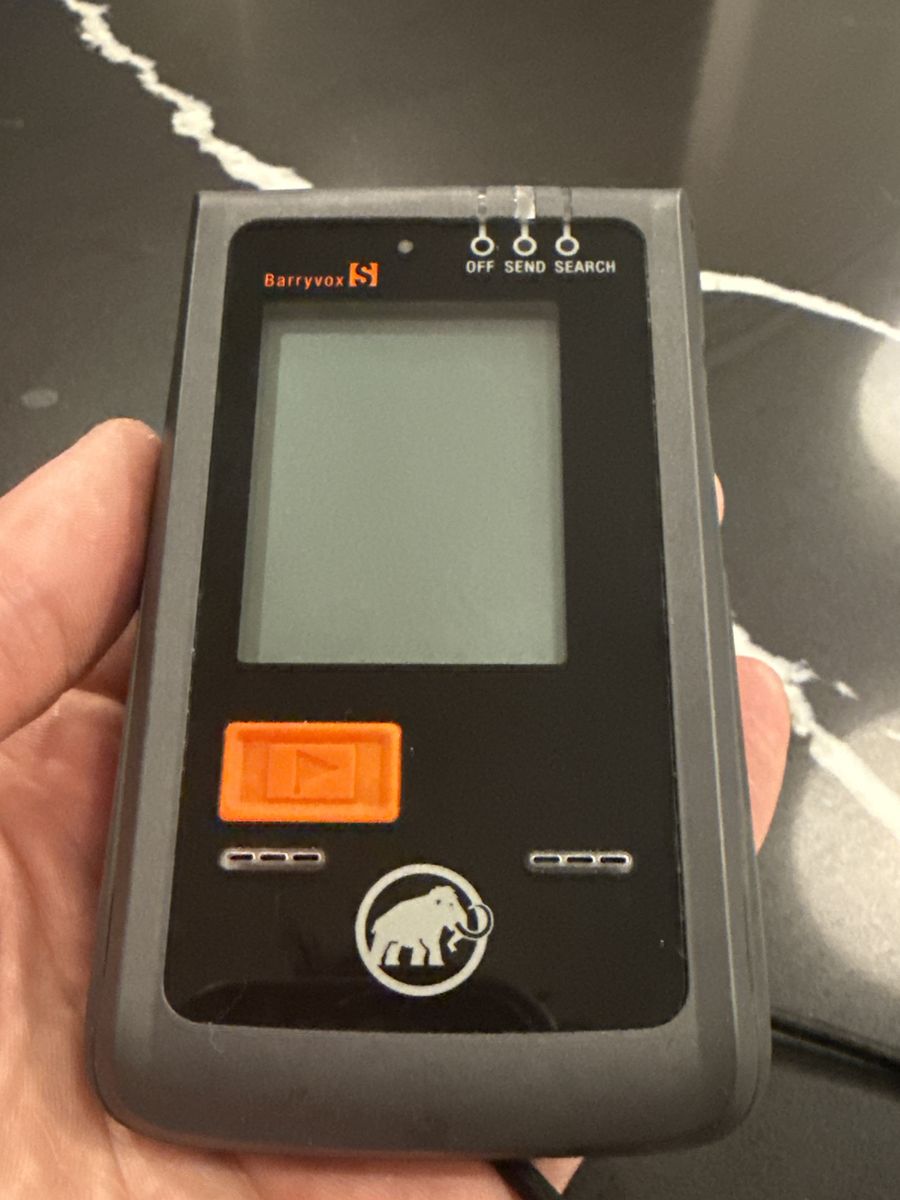 Mammut BarryvoxS  Avalanche Transceiver - Like New