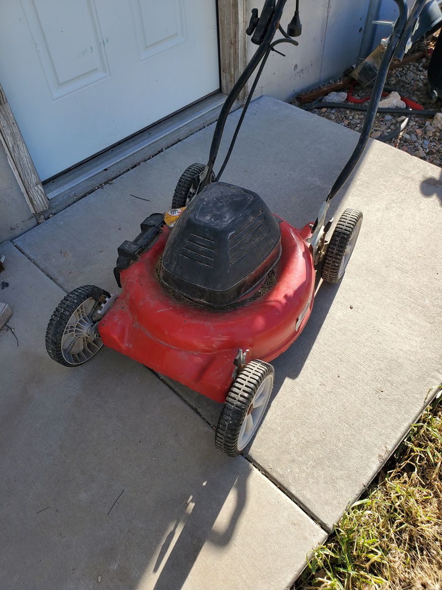 classic corded electric Lawnmower