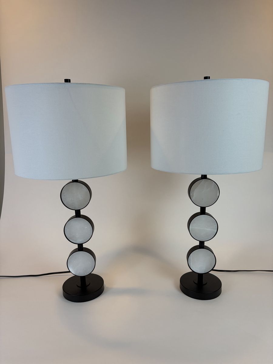 Pair of Modern Table Lamps