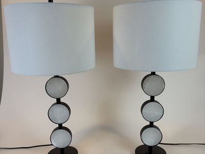 Pair of Modern Table Lamps