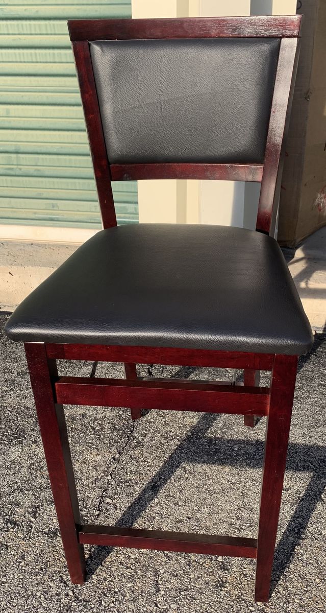 BEAUTIFUL FAUX LEATHER MERLOT SOLID FOLDABLE