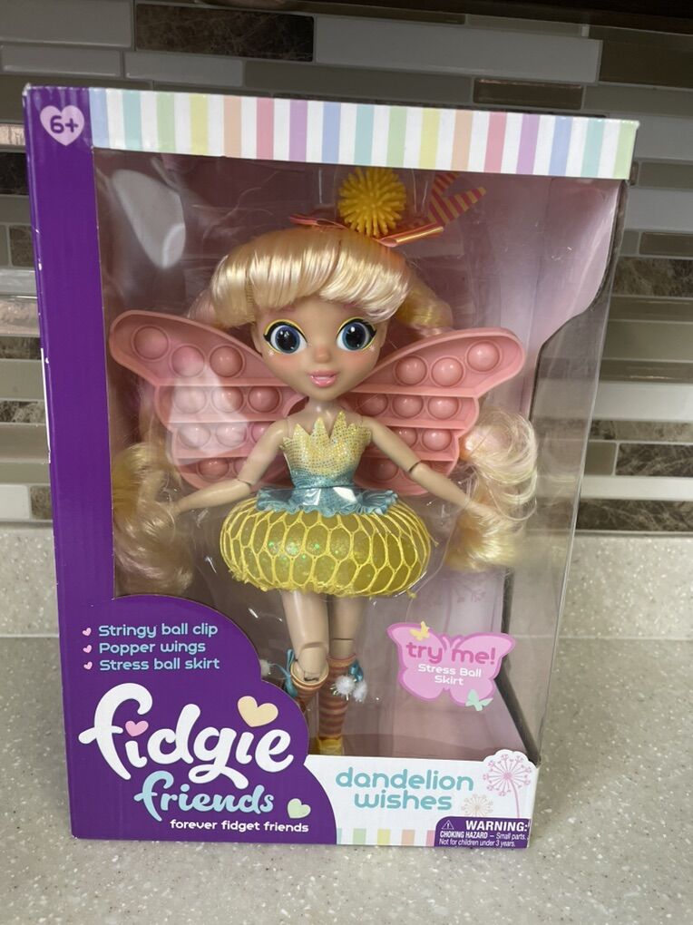 Fidgie Friends Dandelion Wishes Doll