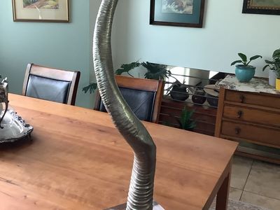 Kudu horn sculpture