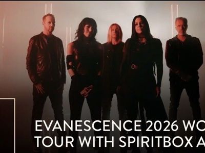 Evanescence 2026 World Tour Aisle Seats - Utah First Credit Union Amphitheatre - Section 306 Row F