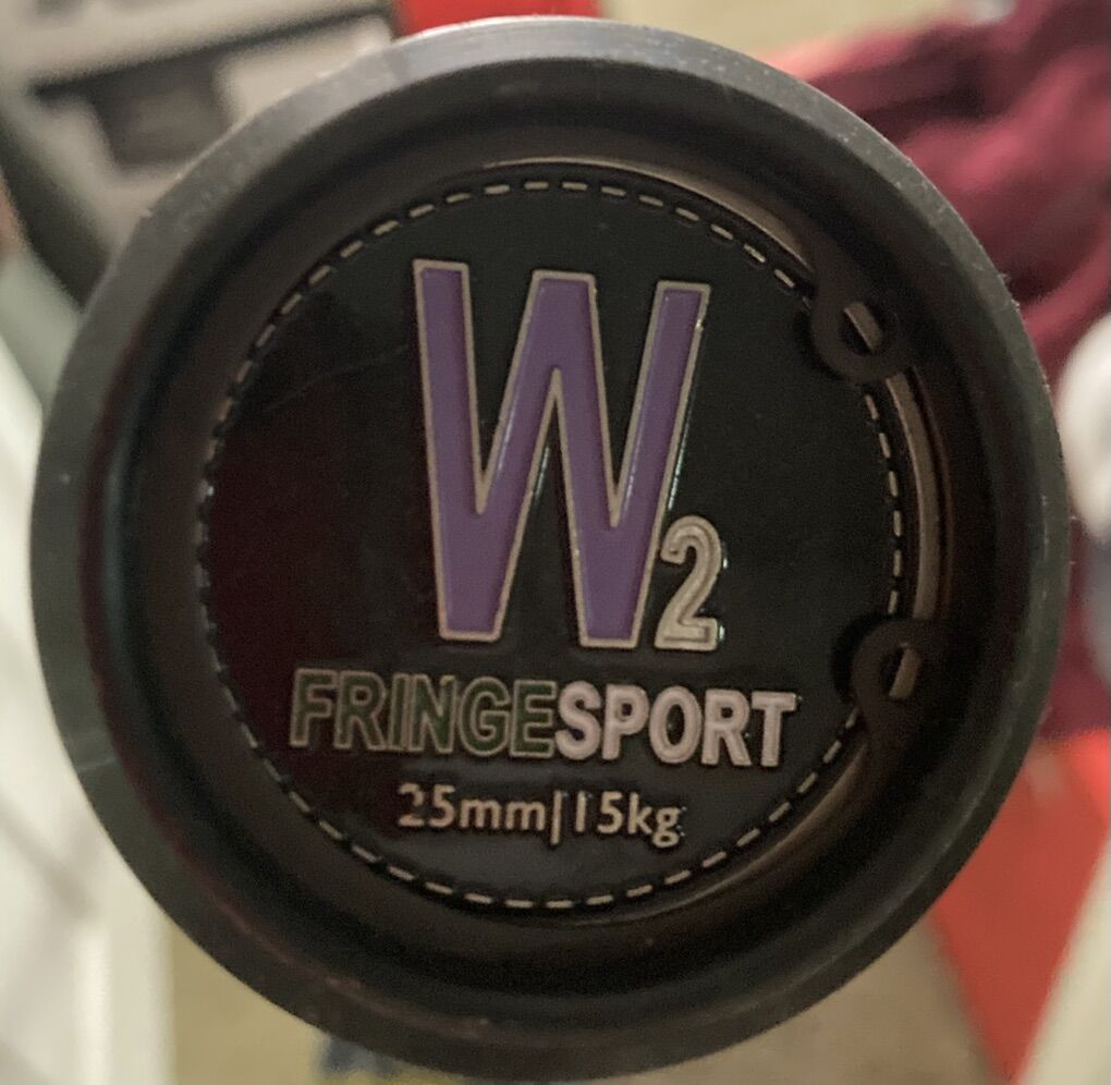 Fringe Sport W2 Womens 15kg Barbell