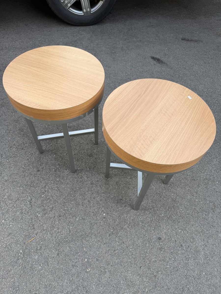 Jasper Group Commercial Hospitality End Tables – Pair