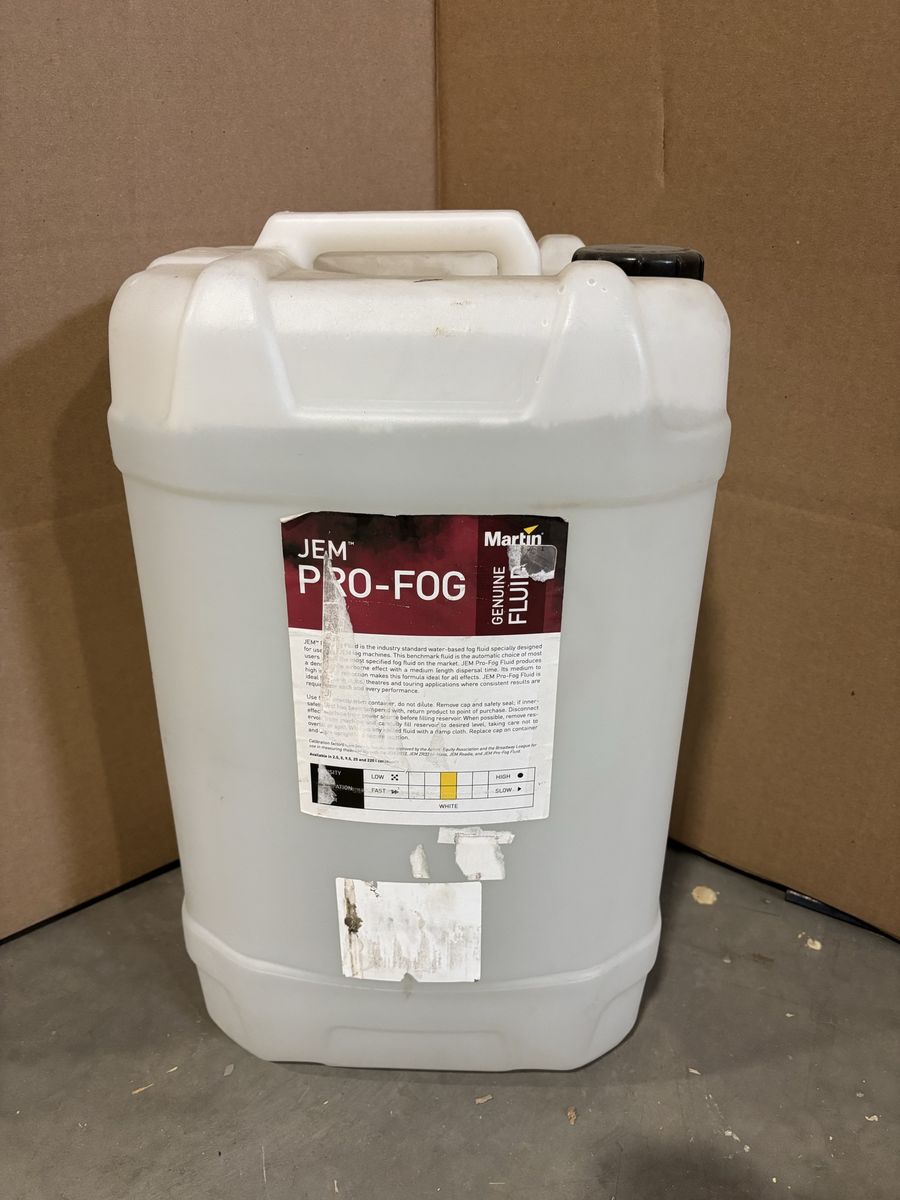 Pro Fog Machine Fluid 25 Liters