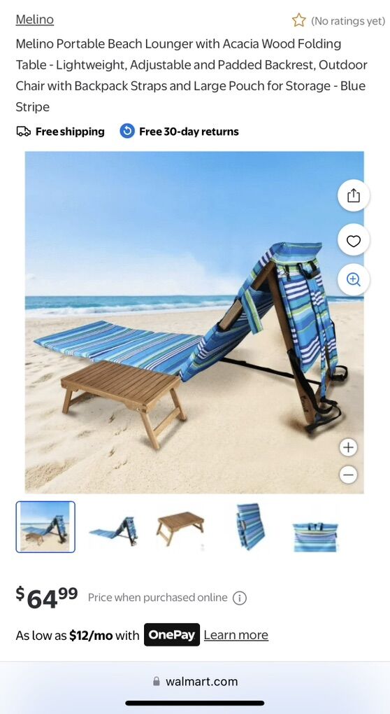 Melino Beach Lounger