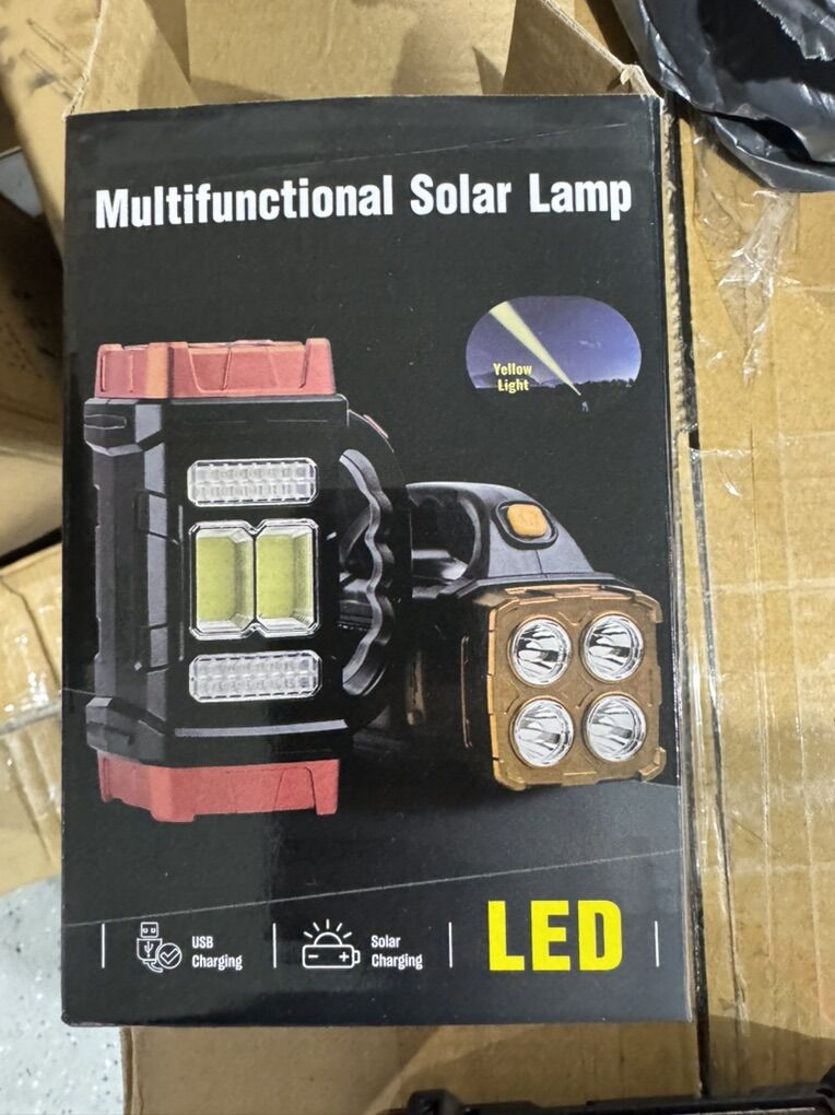 Multi Functional Solar Powered LED Light