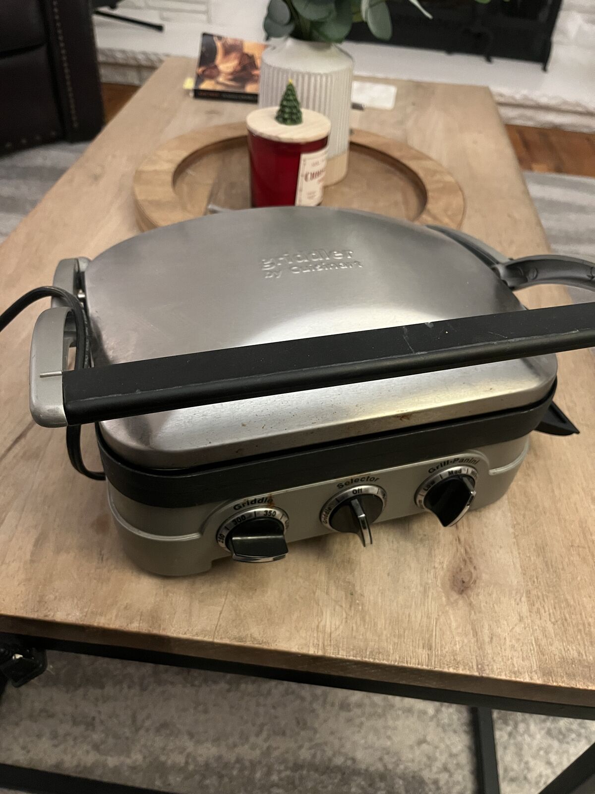 Cuisinart griddle and panini press