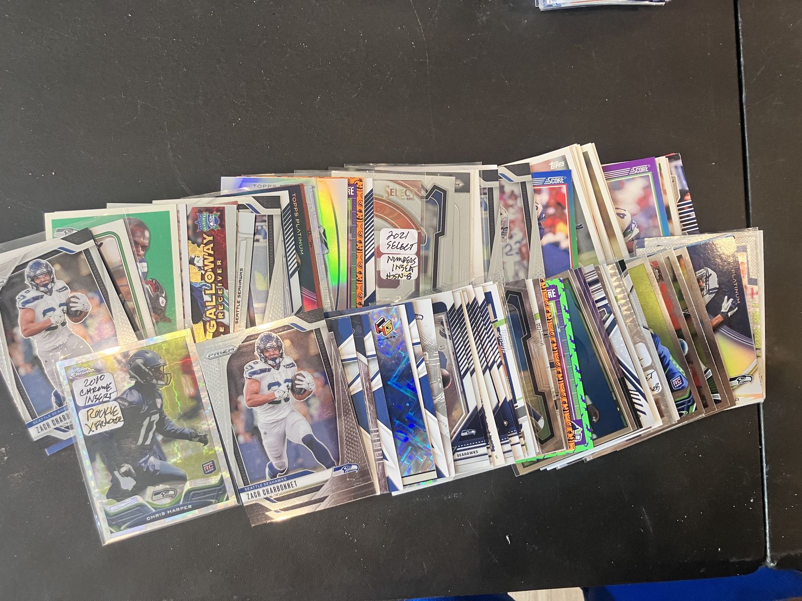 100 Seattle Seahawks NFL Team Cards