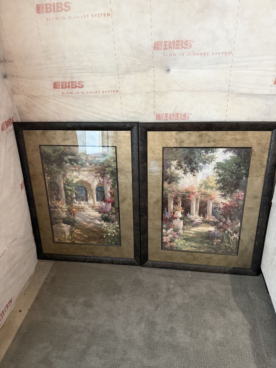 2 professionally framed pictures!!