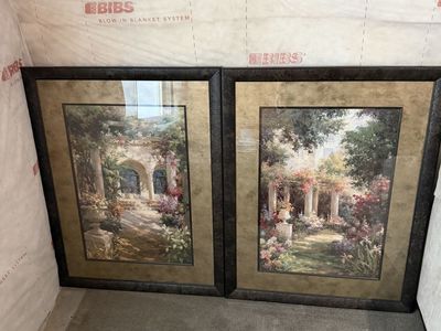 2 professionally framed pictures!!