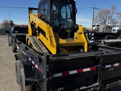 CAT 259 Track Loader + Dump Trailer Combo – Dirt Work and Haul Combo