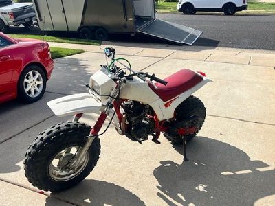 1985 Yamaha 200cc Big Wheel Motorcycle
