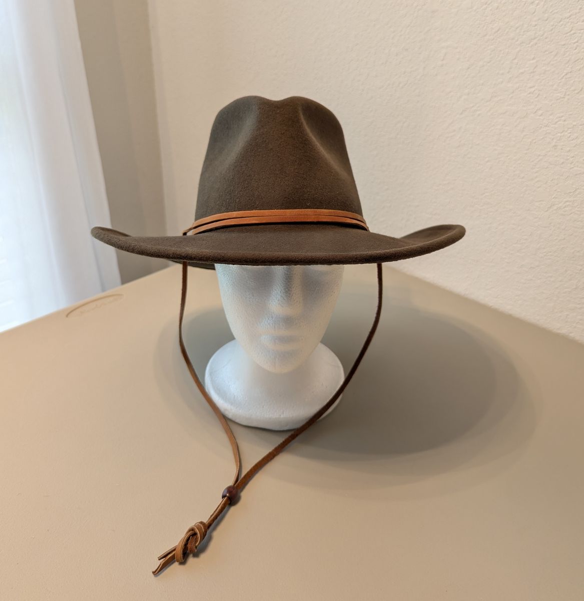 cripple creek 100% wool hat (size 7)