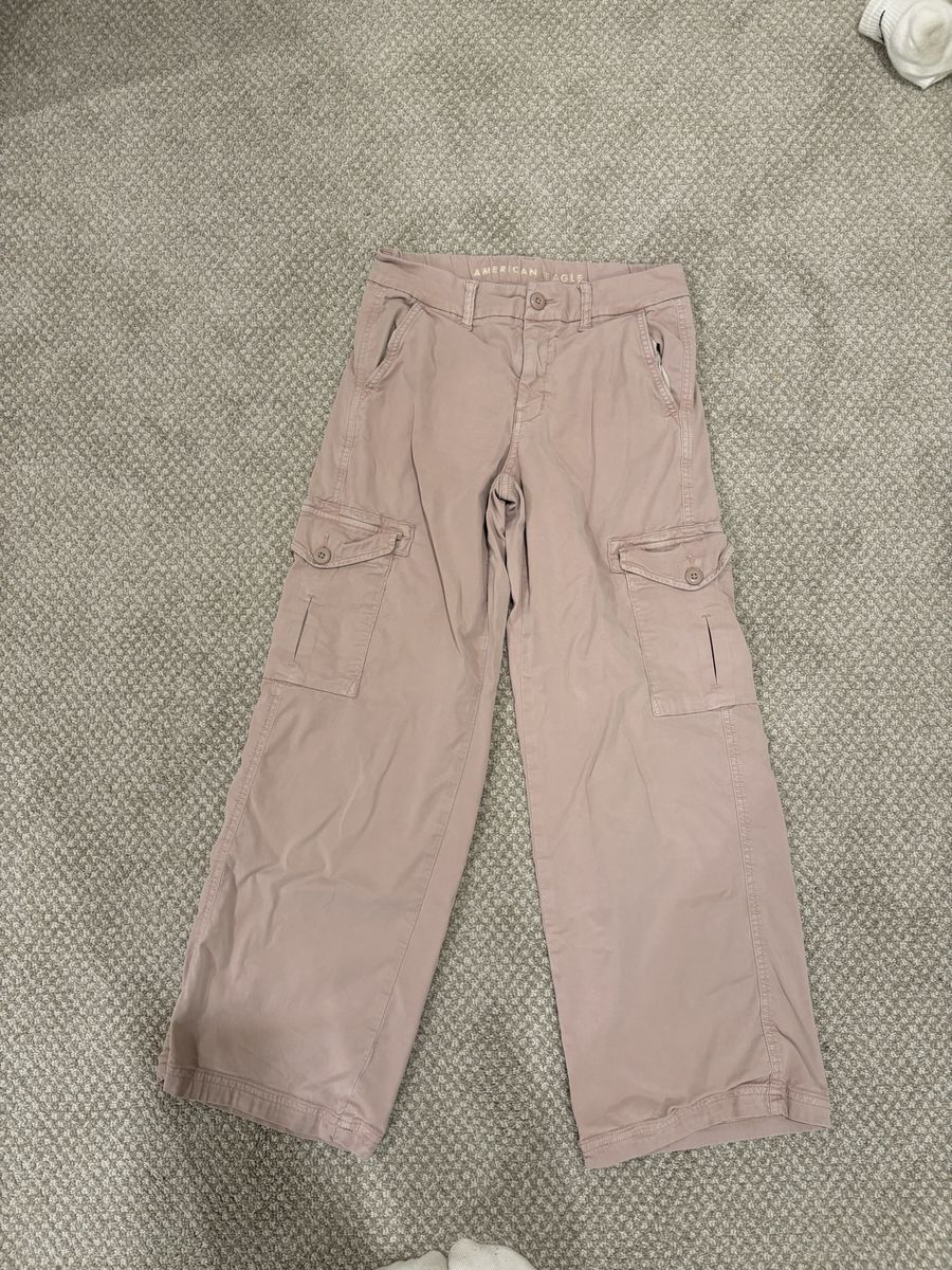 American Eagle light pink pants