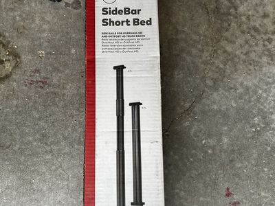Yakima Side Bar, Short bed; Rails for Overhaul HD and Outpost HD systems