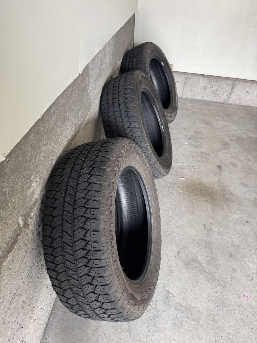 Bridgestone Dueler A/T M+S Tires (3) – 275/60R20 – ~50%+ Tread